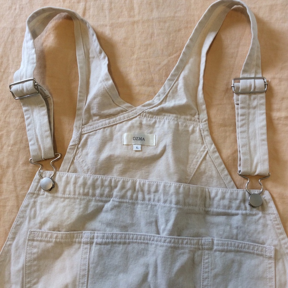 Ozma of California natural overalls - XL
